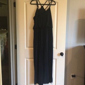 Navy Maxi Dress